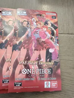 ONE PIECE Heroines EB-03 Lot x10 Sleeved Booster pack English Ships Next Day - Image 2