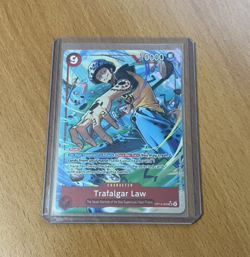 Trafalgar Law - OP14-009 (Alternate Art) OP14-009 The Azure Sea's Seven Foil - Image 1
