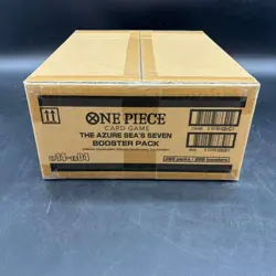 One Piece OP14-EB04 The Azure Sea's Seven English 12 Booster Box Case Sealed - Image 3