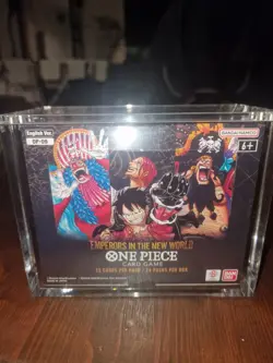 ONE PIECE EMPERORS IN THE NEW WORLD ENGLISH BOOSTER BOX OP-09 New Sealed - Image 1