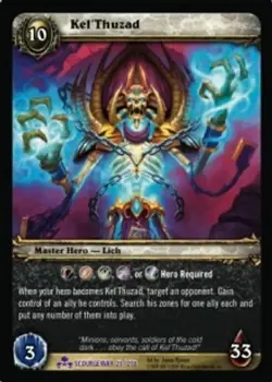 Kel'Thuzad - ScourgeWar - World of Warcraft TCG - Image 1