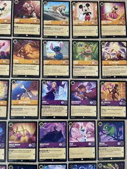 Disney Lorcana The First Chapter Complete Set Commons & Uncommons 126/204 Cards - Image 3