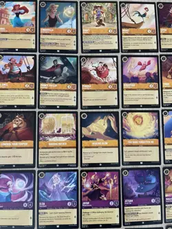 Disney Lorcana The First Chapter Complete Set Commons & Uncommons 126/204 Cards - Image 4