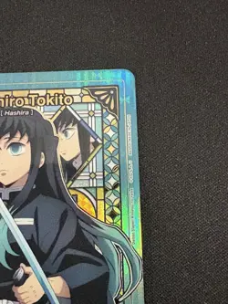 Union Arena Demon Slayer Muichiro Tokito UE05BT/KMY-1-024 SR* Foil Card NM - Image 3