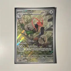 Pokemon TCG Unfezant 150/086 Sv: Black Bolt Illustration Rare Holo Stage 2 Card - Image 1