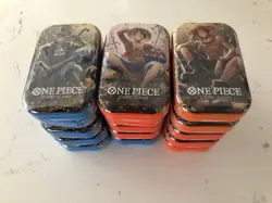 One Piece Card Game - Tin Pack Set Vol.2 (TS-02, OP13) - 15 Tins - Sealed - Image 1