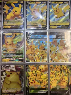 Pokemon TCG Pikachu V, GX, VMAX Full Art Holo Card Lot! - Image 4