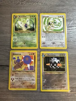 Pokemon Wotc Neo Discovery 4 Rare Vintage Card Collection Lot - Image 1