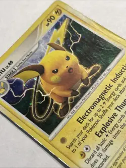 Pokemon Raichu DP21 Diamond & Pearl Black Star Promo Holo Card - Image 5