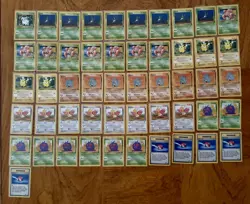 Pokemon TCG Vintage Lot 171 Cards Base Jungle Unlimited WOTC (out of 64) - Image 3