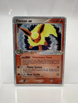 Pokemon Card TCG Flareon ex 108/113 Holo Delta Species Ultra Rare Holo 2005 - Image 2