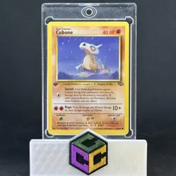 Pokemon Card Cubone 50/64 Jungle 1st Edition - Image 1