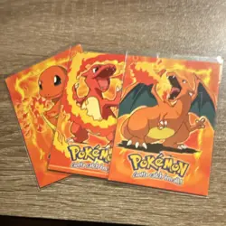 Pokemon TCG Card Lot - Charmander, Charmeleon, Charizard - English - Image 1