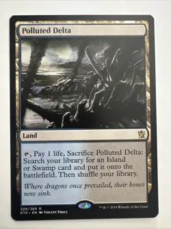 Polluted Delta Khans of Tarkir Regular - Image 1