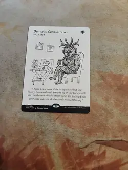Demonic Consultation Secret Lair MTG NM - Image 1