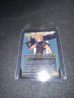 Cloud, Ex-SOLDIER (Borderless) Regular (non-foil) Final Fantasy #202 NM - Image 1