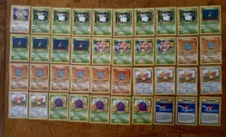 Pokemon TCG Vintage Lot 140 Cards Base Jungle Unlimited WOTC (out of 64) - Image 3