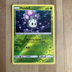 Pokemon TCG : Morelull 16/149 Reverse Holo Sun & Moon VLP - Image 1