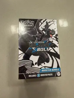 Pokemon Scarlet Violet Black Bolt Booster Bundle - Image 1