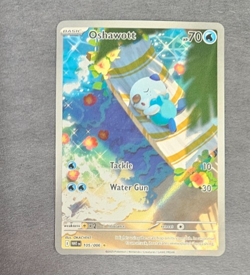 Pokemon TCG - White Flare Oshawott 105/086 Special Illustration Rare NEAR MINT - Image 1