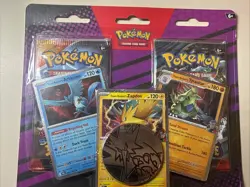 Pokemon TCG: Team Rocket's Articuno, Zapdos & Tyranitar Blister Two-Pack Sealed - Image 1