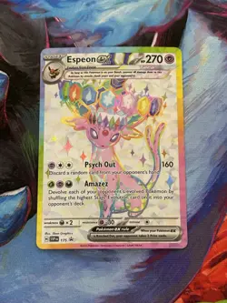 Espeon EX 175 Black Star Promo Prismatic Evolutions Pokemon 2025 Card - Image 3