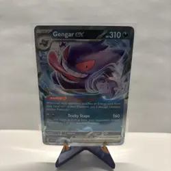 Gengar ex - 104/162 Pokemon SV05: Temporal Forces Holo Double Rare NM - Image 1