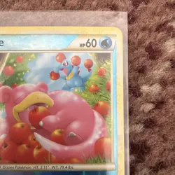 Pokemon TCG Slowpoke 66/90 Reverse Holo Undaunted Light Play LP Card - Image 3