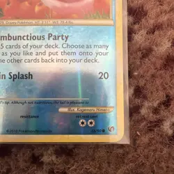 Pokemon TCG Slowpoke 66/90 Reverse Holo Undaunted Light Play LP Card - Image 4