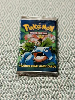 21.08g HeavyU Wizards of the Coast Pokemon Base Set Booster Pack 1999 Vintage 742818061582 - Image 4