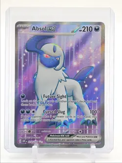 ABSOL EX 2023 POKEMON OBSIDIAN FLAMES ULTRA RARE FULL ART 214/197 Q3423 - Image 1