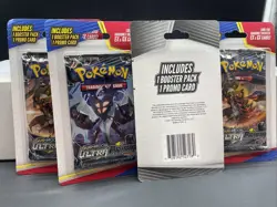 Pokemon Sun & Moon Ultra Prism Booster Pack Blister Promo New Sealed Set Of 4 - Image 2