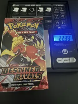 (VERY HEAVY) 22.39g Pokemon TCG Destined Rivals Booster Pack (SEALED)✅ - Image 1