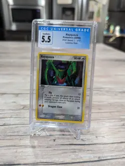 CGC 5.5 Pokemon RAYQUAZA Holo Rare POP Series 1 #3/17 Nintendo Promo - Image 2