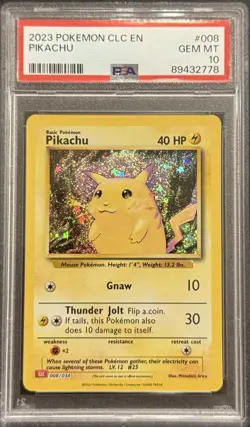 2023 PSA 10 POKEMON CLASSIC COLLECTION CHARIZARD DECK HOLO PIKACHU 💎 - Image 1