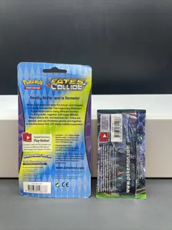 Pokemon XY Fates Collide Checklane Blister Pack Pansear & 1 Booster Pack - Image 2