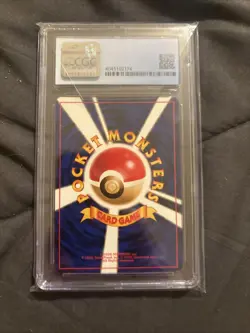 1997 POKEMON JAPANESE ORIGINAL JUNGLE SET #123 SCYTHER HOLO CGC 7.5 Vintage Psa - Image 4