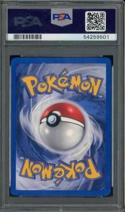 2001 Pokemon Game Pokemon 3 Movie Promo #34 Entei Reverse Foil PSA 8 NM-MT - Image 2
