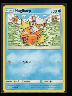 Magikarp 15/68 Pokemon Hidden Fates Common Near Mint - Image 1