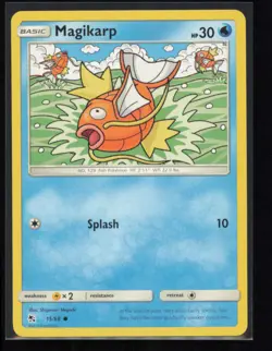 Magikarp 15/68 Pokemon Hidden Fates Common Near Mint - Image 1