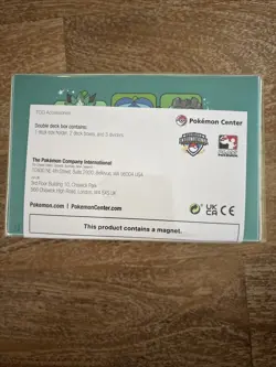 EUIC London 2025 Pokemon Ogerpon Double Deck Box TCG Pokemon Center Exclusive! - Image 2