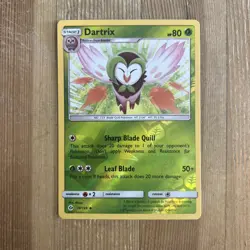 Dartrix - 10/149 - Uncommon - Reverse Holo VLP, English Pokemon Sun & Moon Base - Image 1