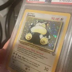 Snorlax Holo #11 Pokemon Jungle PSA 9 Mint - Image 3