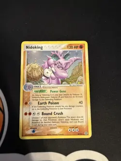 Nidoking – 8/112 – MP – Holo Rare – EX FireRed & LeafGreen – Pokemon TCG - Image 1