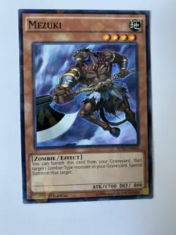 Mezuki (BP03-EN046) - NM Shatterfoil Rare Yugioh - Image 1