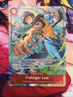 Trafalgar Law - OP14-009 (Alternate Art) OP14-009 The Azure Sea's Seven Foil - Image 1