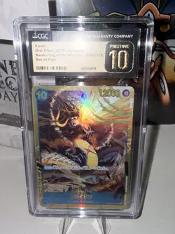One Piece CCG Awakening of the New Era OP05-118 Kaido CGC 10 PRISTINE Japanese - Image 1