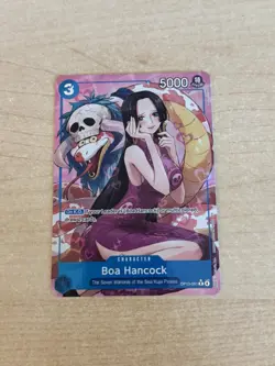 One Piece CCG Boa Hancock Alternate Art OP13-051 English Carrying On His Will NM - Image 1