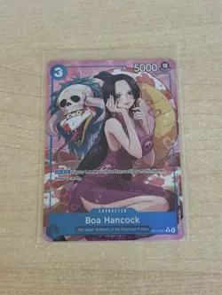 One Piece CCG Boa Hancock Alternate Art OP13-051 English Carrying On His Will NM - Image 2