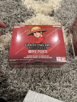 One Piece CCG Op-013 Carrying On His Will Booster Box English Factory Sealed X2 - Image 2